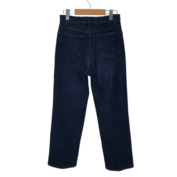 Theory Dark Wash Denim High Rise Straight Leg Jeans Size 27 - Picture 6 of 8